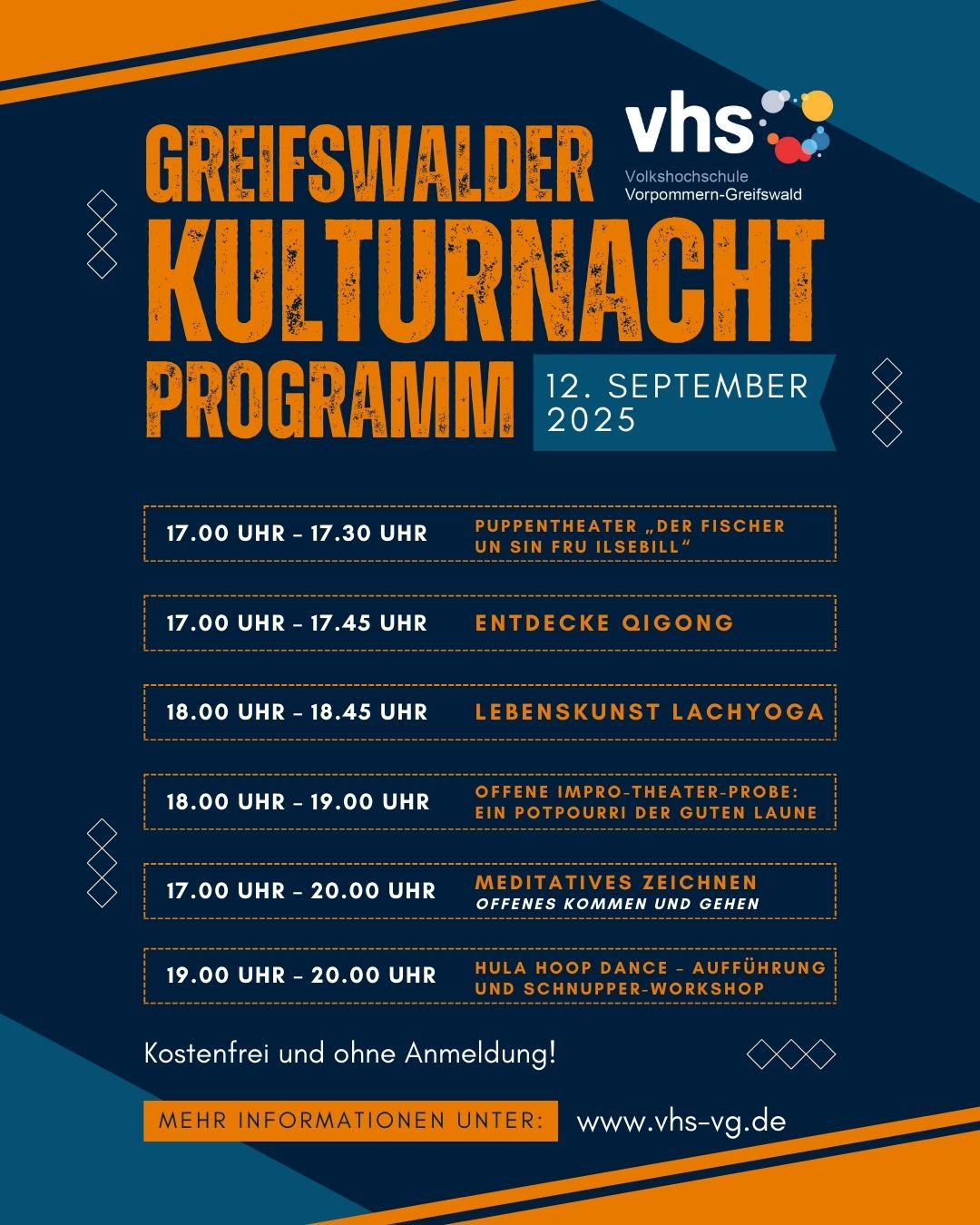 Öffnet die Seite 'Greifswalder Kulturnacht'